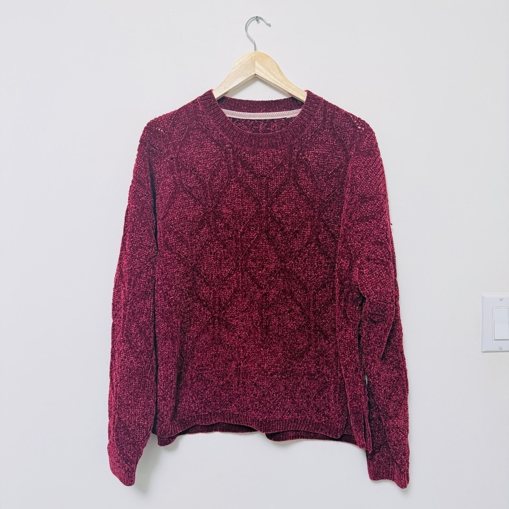 Super Soft Burgundy Sweater